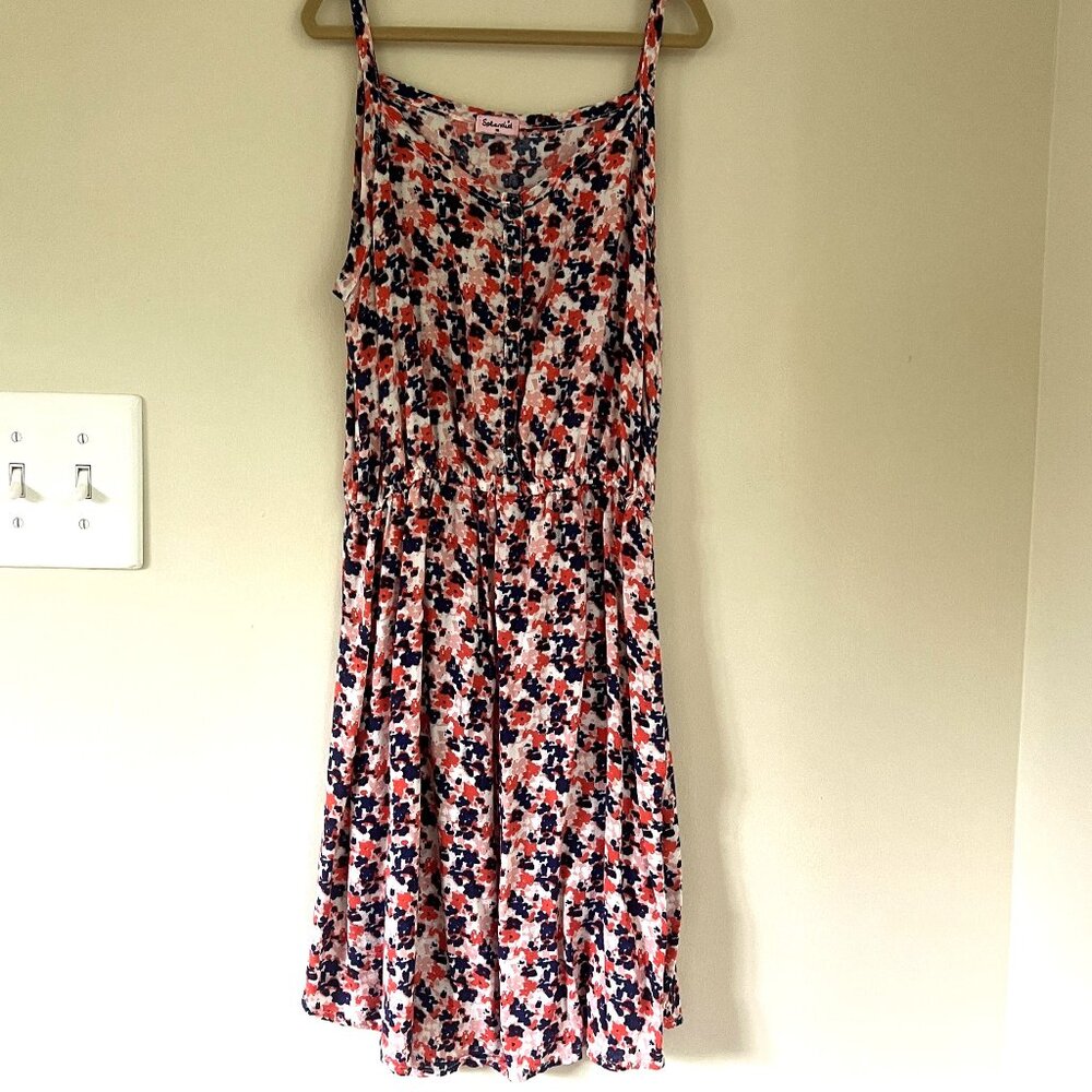 Splendid Girls' Floral Print Dress, Size 12